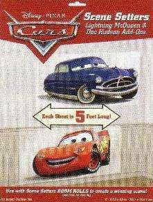 Disney Cars Scene Setter Mcqueen & Doc